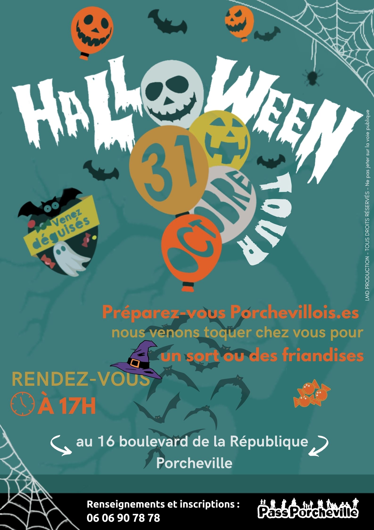 Affiche Hallow'Clean Passporcheville